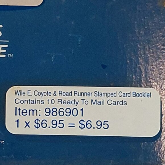 USPS Warner Brothers Road Runner & Wile E. Coyote Postcards from Year 2000 - Picture 10 of 14